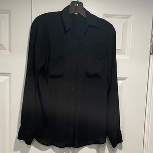 Express Black Portofino Shirt